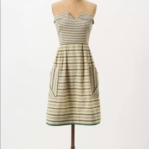 Anthropologie Changing Stripes Dress